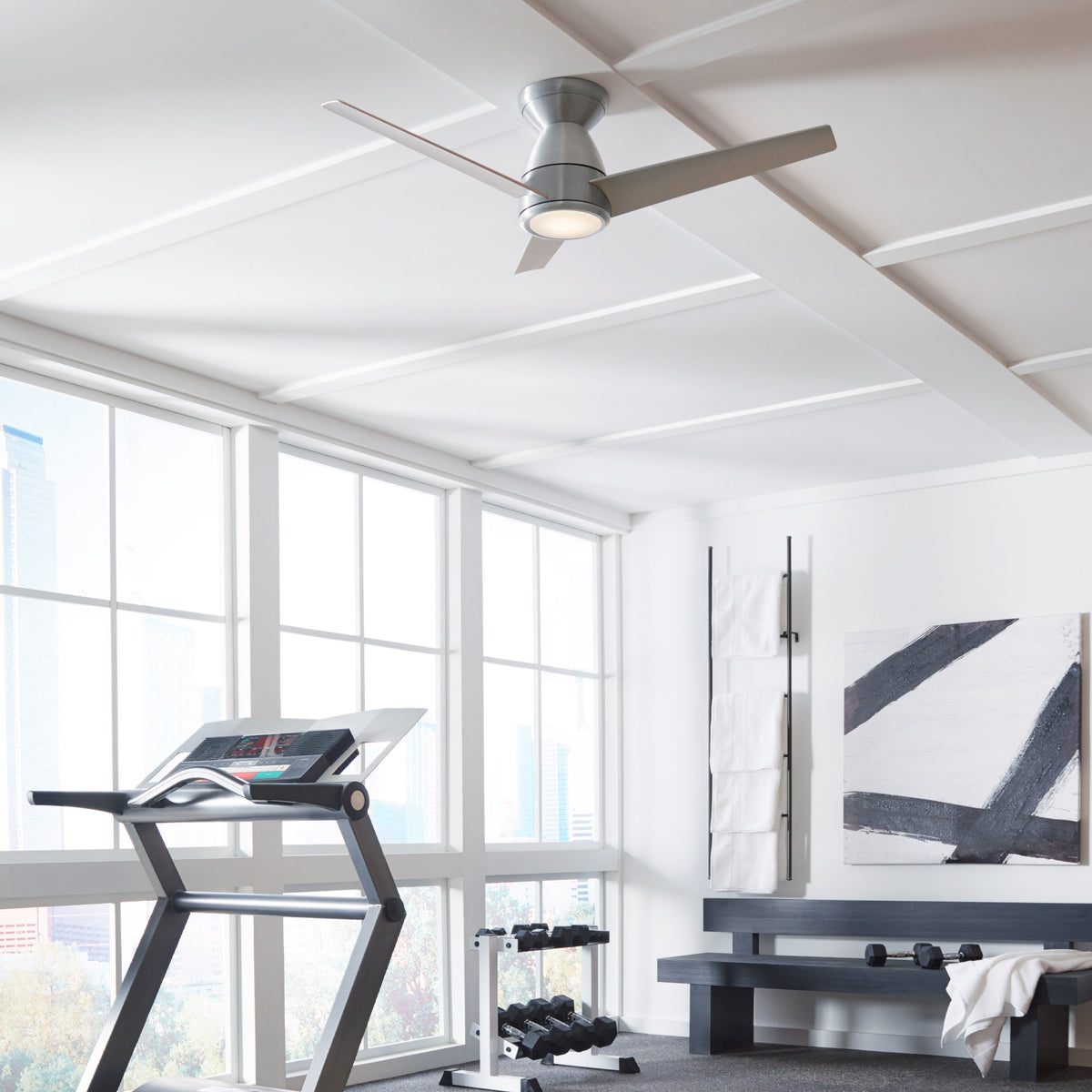Tip Top 3-Blade 52" Flush Mount Ceiling Fan